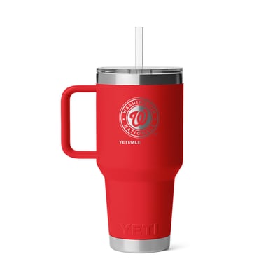 Washington Nationals YETI 35oz. Rambler 2.0 Straw Mug