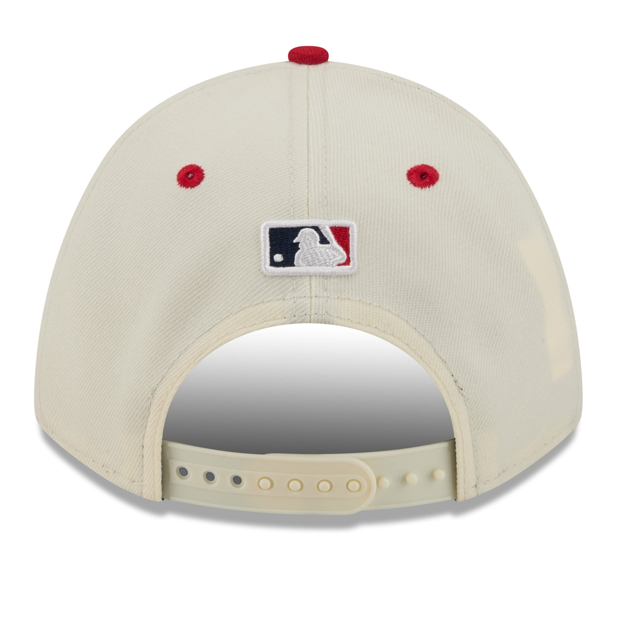 Youth New Era Cream/Red Washington Nationals USA 250 9FORTY M-Crown Adjustable Hat