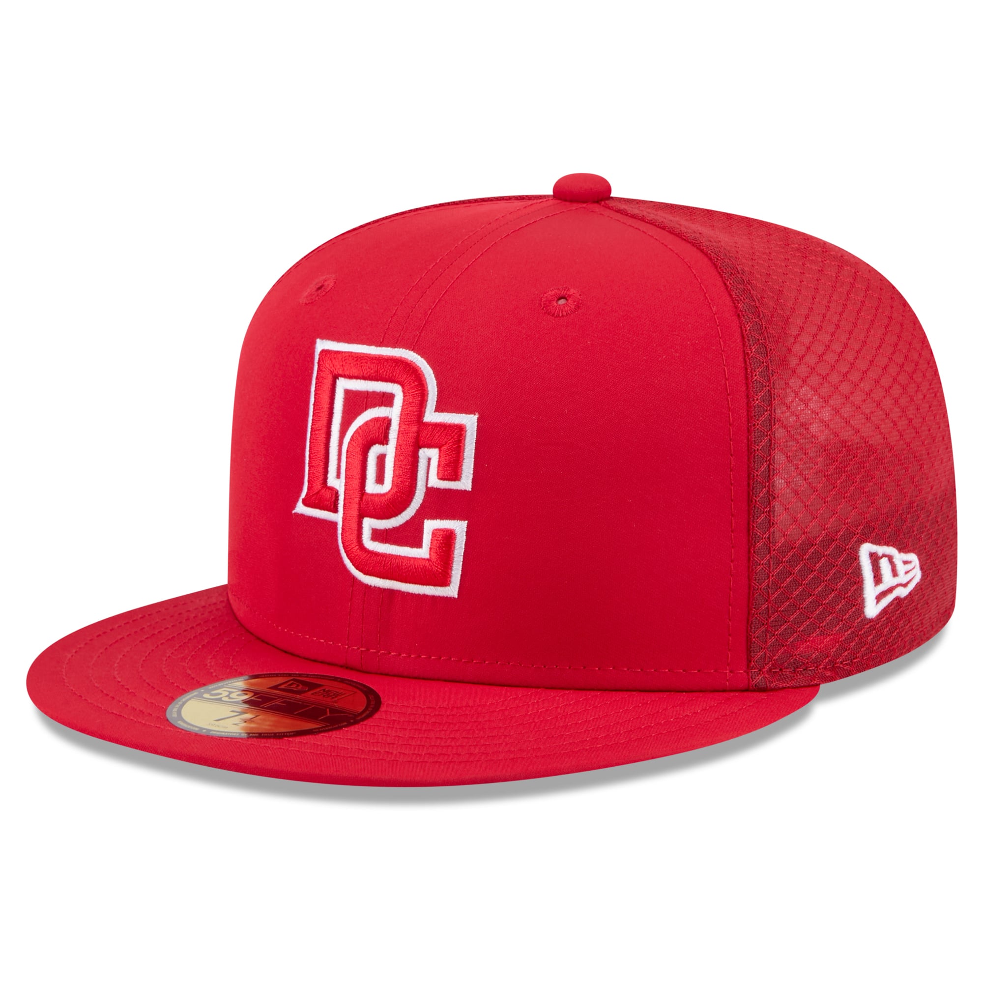 Youth New Era Red Washington Nationals Batting Practice 59FIFTY Fitted Hat