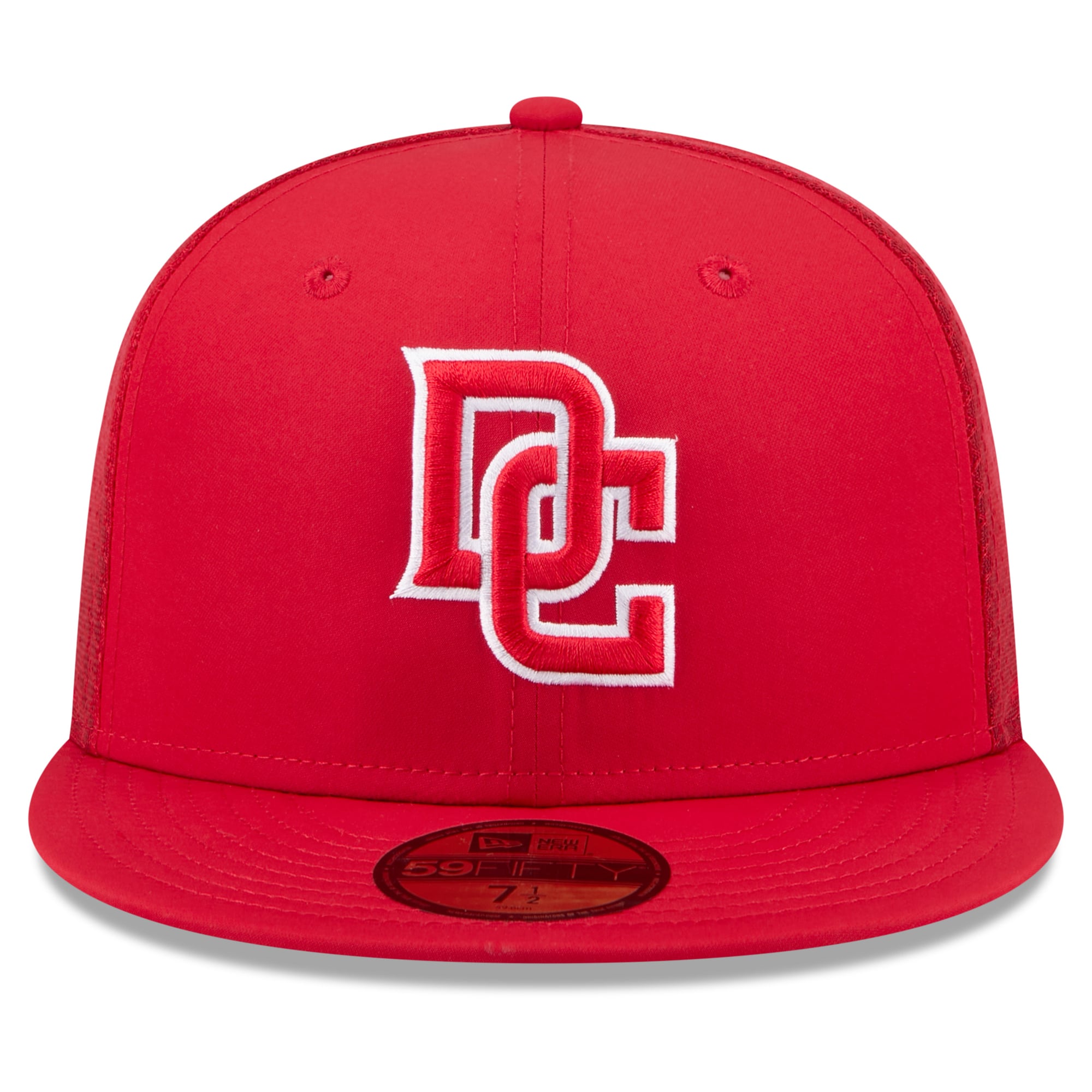 Youth New Era Red Washington Nationals Batting Practice 59FIFTY Fitted Hat