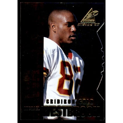 1997 Pinnacle Inside Gridiron Gold #31 Michael Westbrook