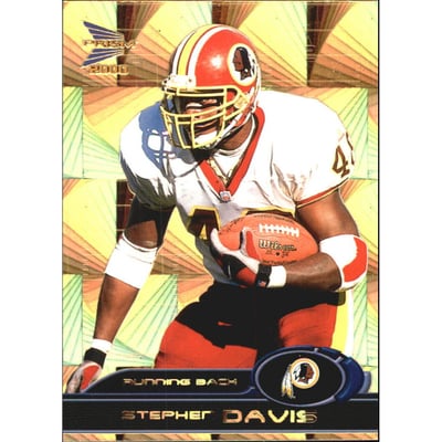 2000 Pacific Prism Prospects Holographic Gold #96 Stephen Davis