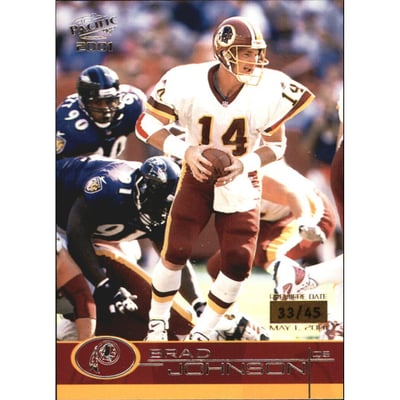 2001 Pacific Premiere Date #444 Brad Johnson
