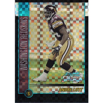2002 Bowman Chrome Xfractors #148 Andre Lott