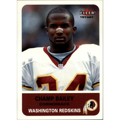 2002 Fleer Tradition Tiffany #120 Champ Bailey