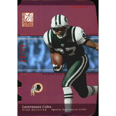2003 Donruss Elite Status #38 Laveranues Coles/87
