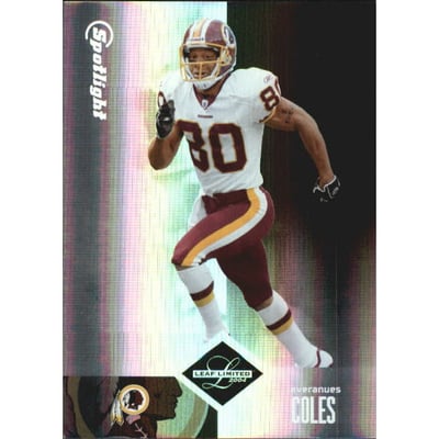 2004 Leaf Limited Silver Spotlight #61 Laveranues Coles