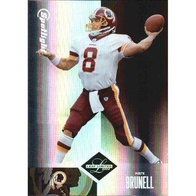 2004 Leaf Limited Silver Spotlight #64 Mark Brunell