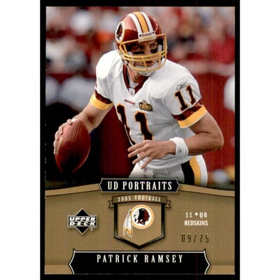 2005 UD Portraits Gold #99 Patrick Ramsey