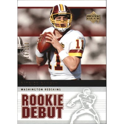 2005 Upper Deck Rookie Debut Gold 100 #99 Patrick Ramsey