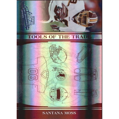 2006 Absolute Memorabilia Tools of the Trade Red Spectrum #TOT122 Santana Moss