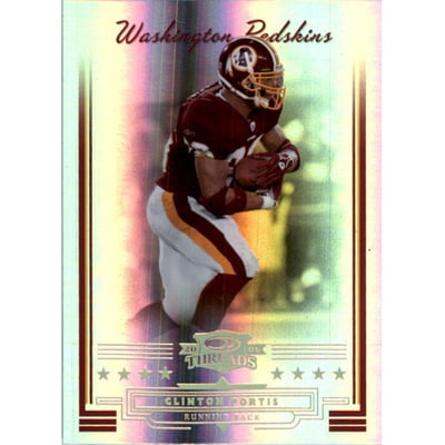 2006 Donruss Threads Gold Holofoil #97 Clinton Portis