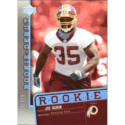 2006 Upper Deck Rookie Debut Holofoil #200 Joe Rubin