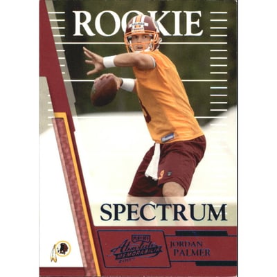 2007 Absolute Memorabilia Spectrum Blue Retail #229 Jordan Palmer