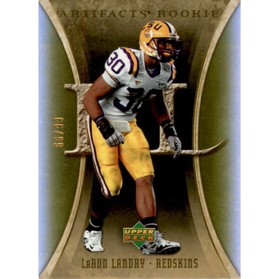2007 Artifacts Gold #182 LaRon Landry