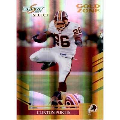 2007 Select Gold Zone #27 Clinton Portis