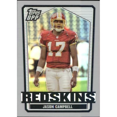 2007 Topps Draft Picks and Prospects Chrome Silver Refractors #65 Jason Campbell