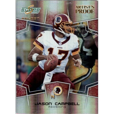 2008 Select Artist's Proof #322 Jason Campbell