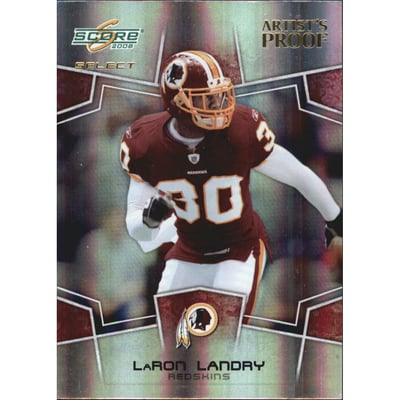 2008 Select Artist's Proof #330 LaRon Landry