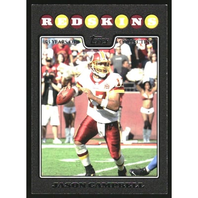 2008 Topps Black #40 Jason Campbell