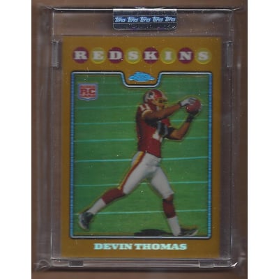 2008 Topps Chrome Gold Refractors #TC206 Devin Thomas