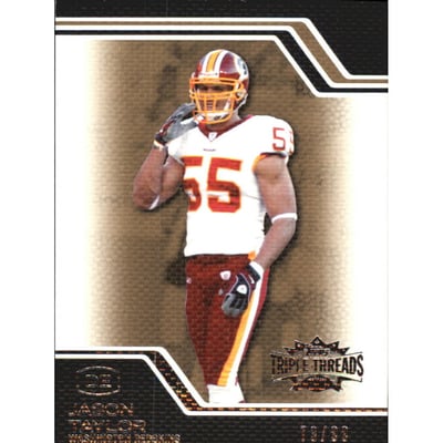 2008 Topps Triple Threads Gold #83 Jason Taylor