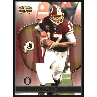 2009 Donruss Gridiron Gear Jerseys O's #40 Jason Campbell/100