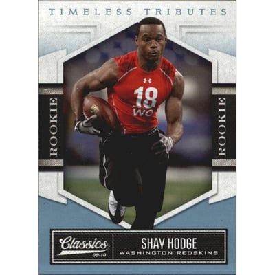 2010 Classics Timeless Tributes Platinum #192 Shay Hodge