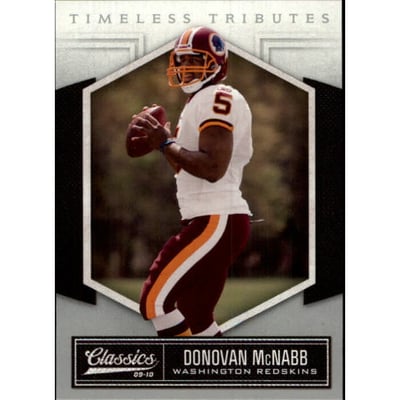 2010 Classics Timeless Tributes Silver #100 Donovan McNabb