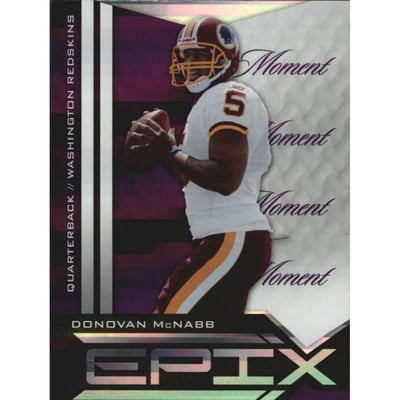 2010 Epix Epix Moment Purple #87 Donovan McNabb