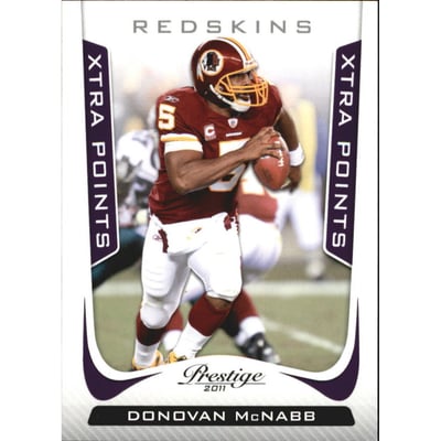 2011 Prestige Xtra Points Purple #198 Donovan McNabb
