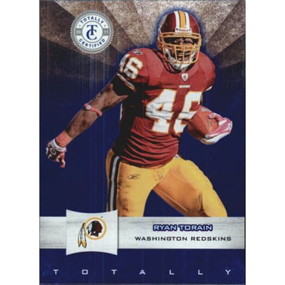 2011 Totally Certified Blue #63 Ryan Torain