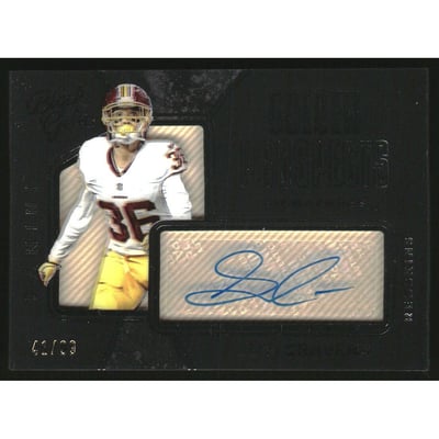 2016 Panini Black Gold Golden Prospects Signatures White Gold #17 Su'a Cravens/99