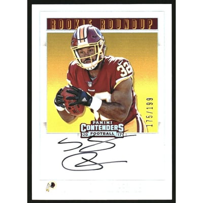 2017 Panini Contenders Rookie Roundup Autographs #11 Samaje Perine/199