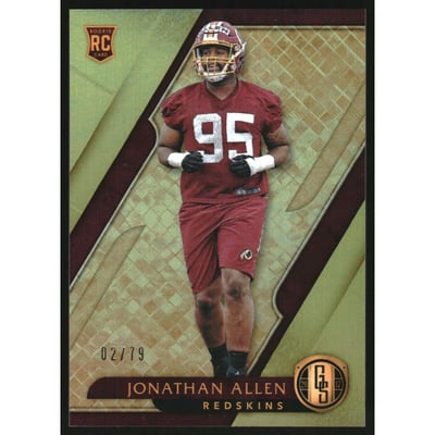 2017 Panini Gold Standard #179 Jonathan Allen RC