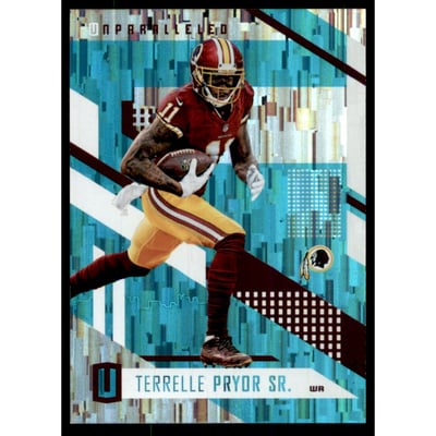 2017 Panini Unparalleled Teal #110 Terrelle Pryor Sr.