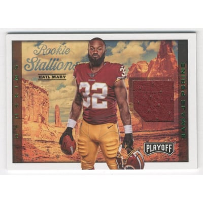 2017 Playoff Rookie Stallions Jerseys Hail Mary #31 Samaje Perine