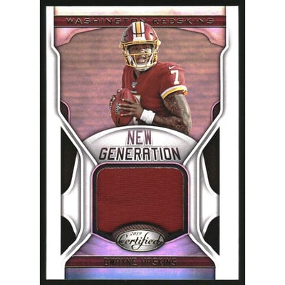 2019 Certified New Generation Jerseys #7 Dwayne Haskins