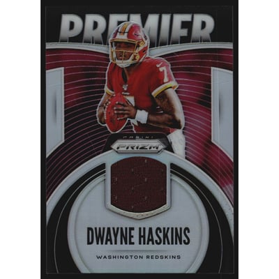 2019 Panini Prizm Premier Jerseys #3 Dwayne Haskins