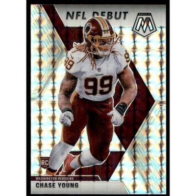 2020 Panini Mosaic Mosaic #272 Chase Young DEB