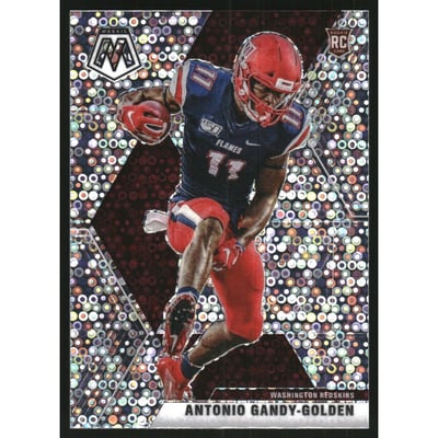 2020 Panini Mosaic Rookie Variations No Huddle #240 Antonio Gandy-Golden