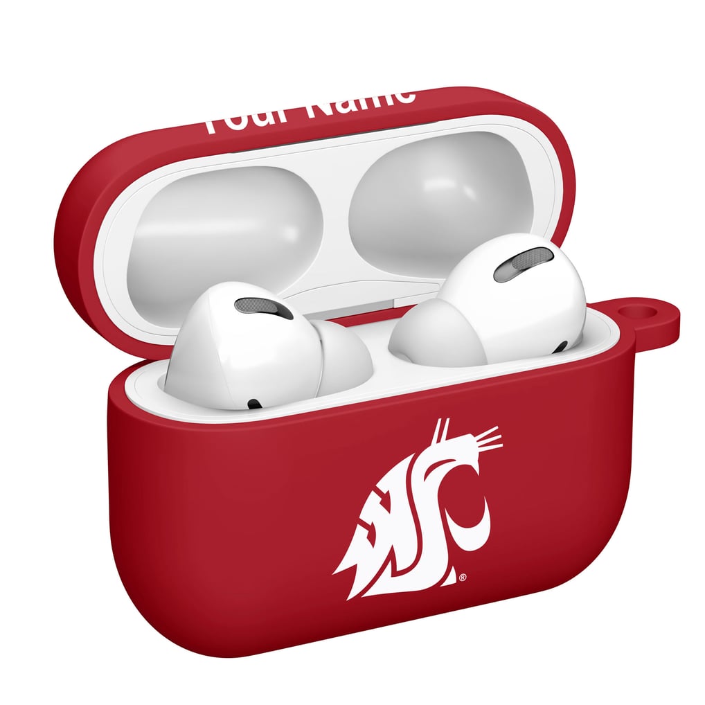 Washington State Cougars Affinity Bands Personalized AirPods Pro Case Cover