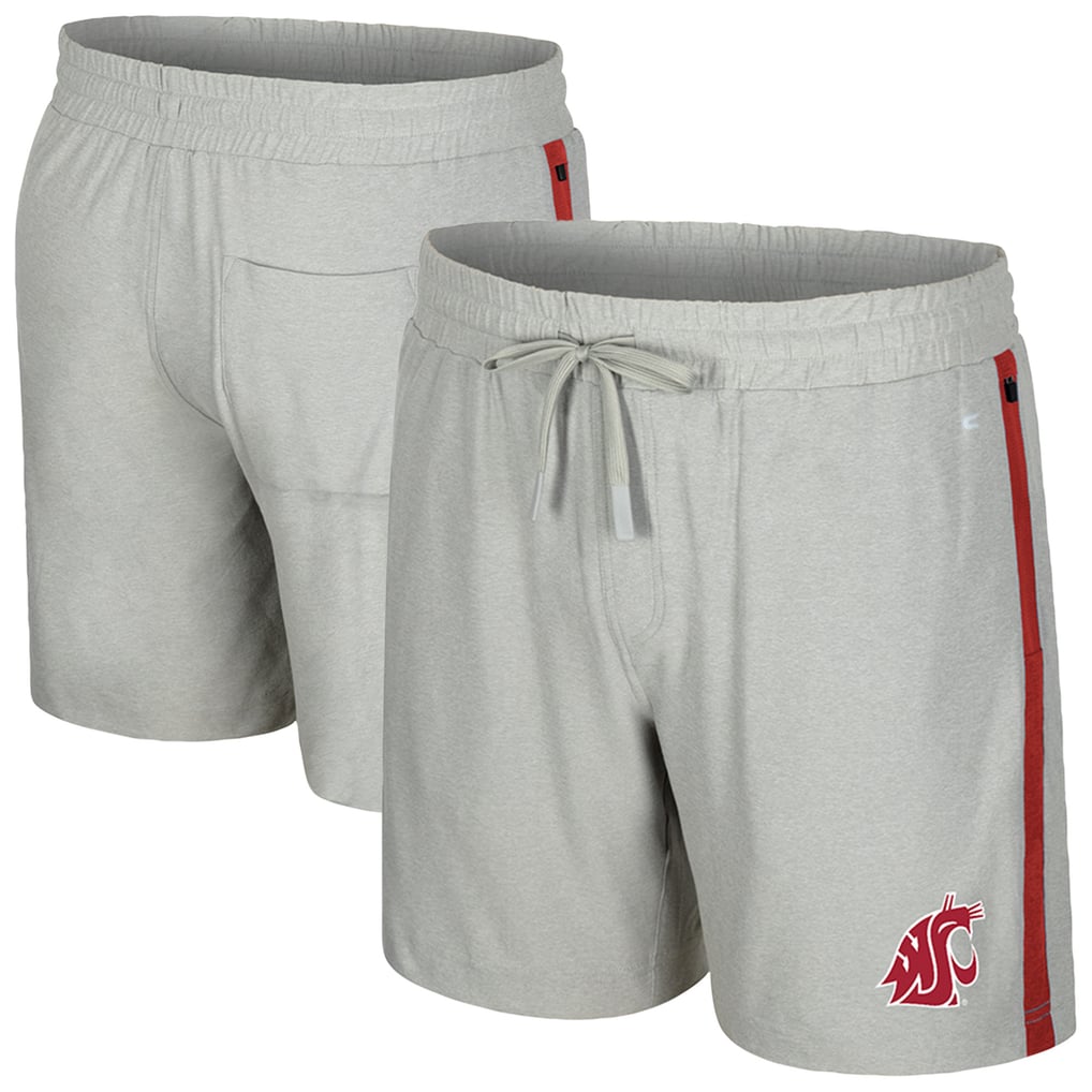 Washington State Cougars Colosseum Mac Shorts - Gray