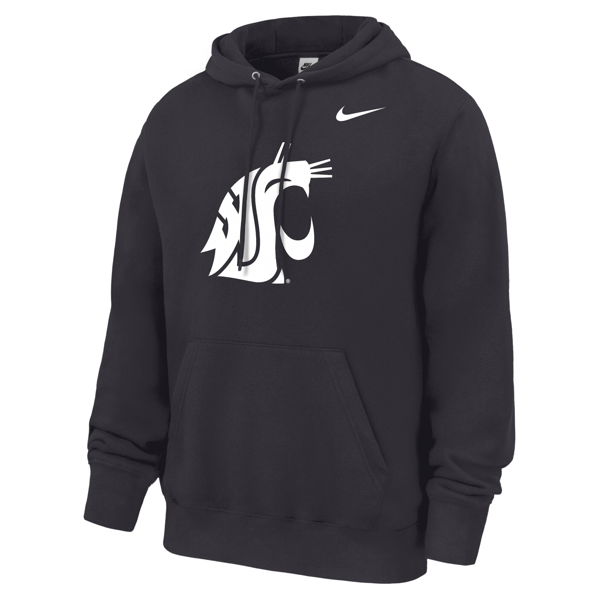 Men's Nike Crimson Washington State Cougars Club Fleece Hoodie