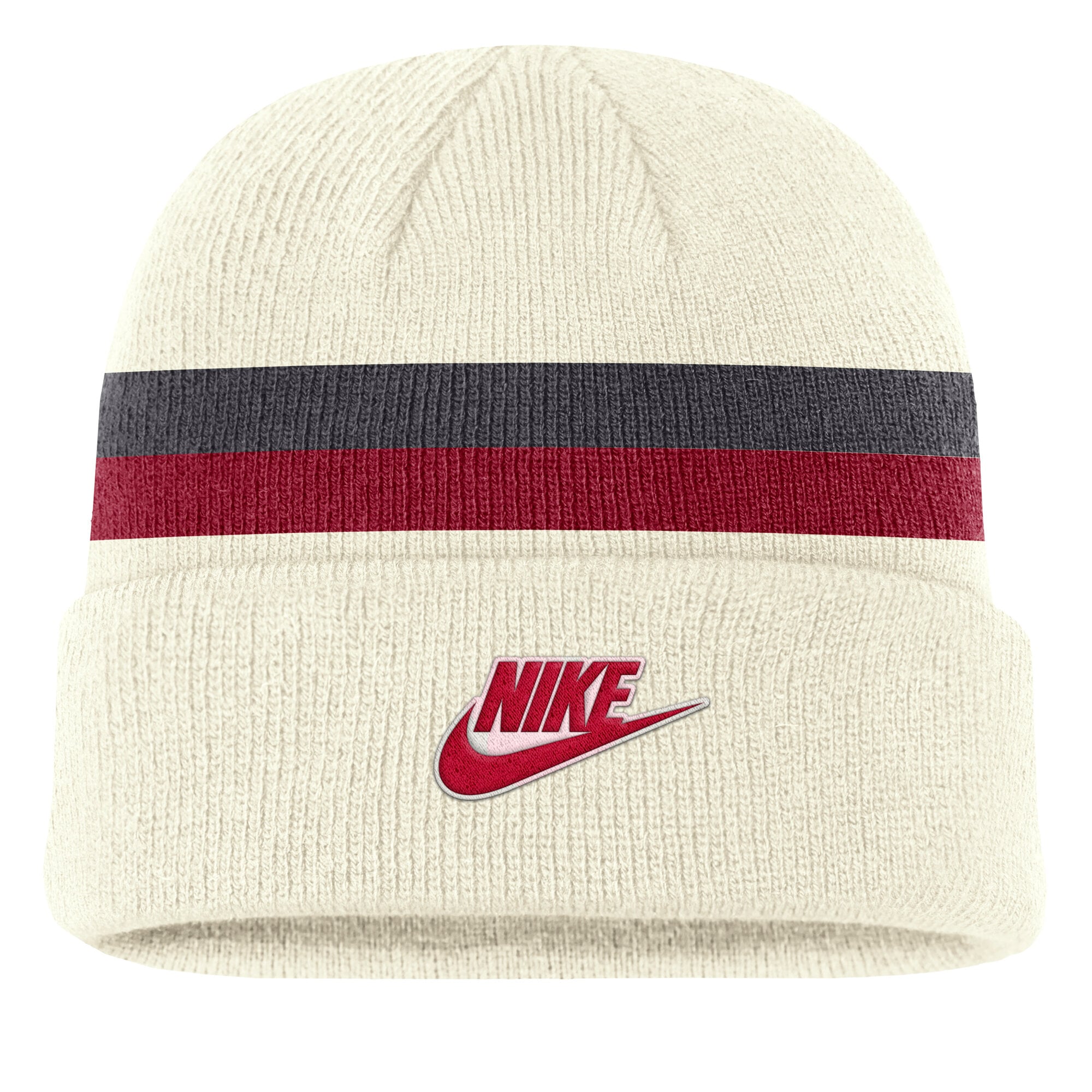 Bonnet à revers Nike crème pour homme, modèle Washington State Cougars Legacy.