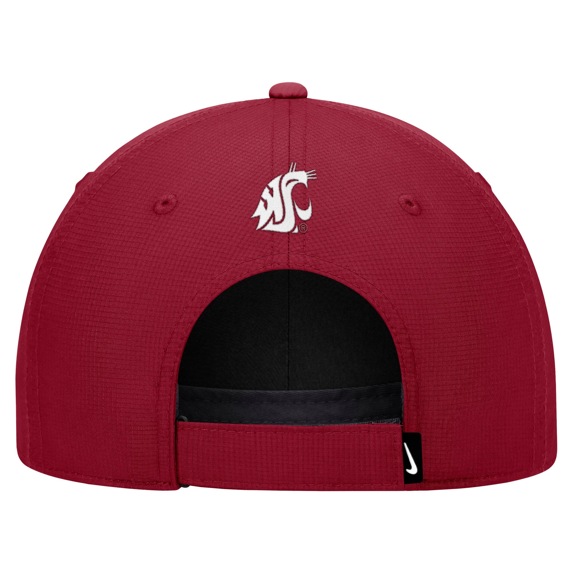 Casquette ajustable Nike Crimson Washington State Cougars 2026 Sideline Ripstop Dri-FIT pour homme