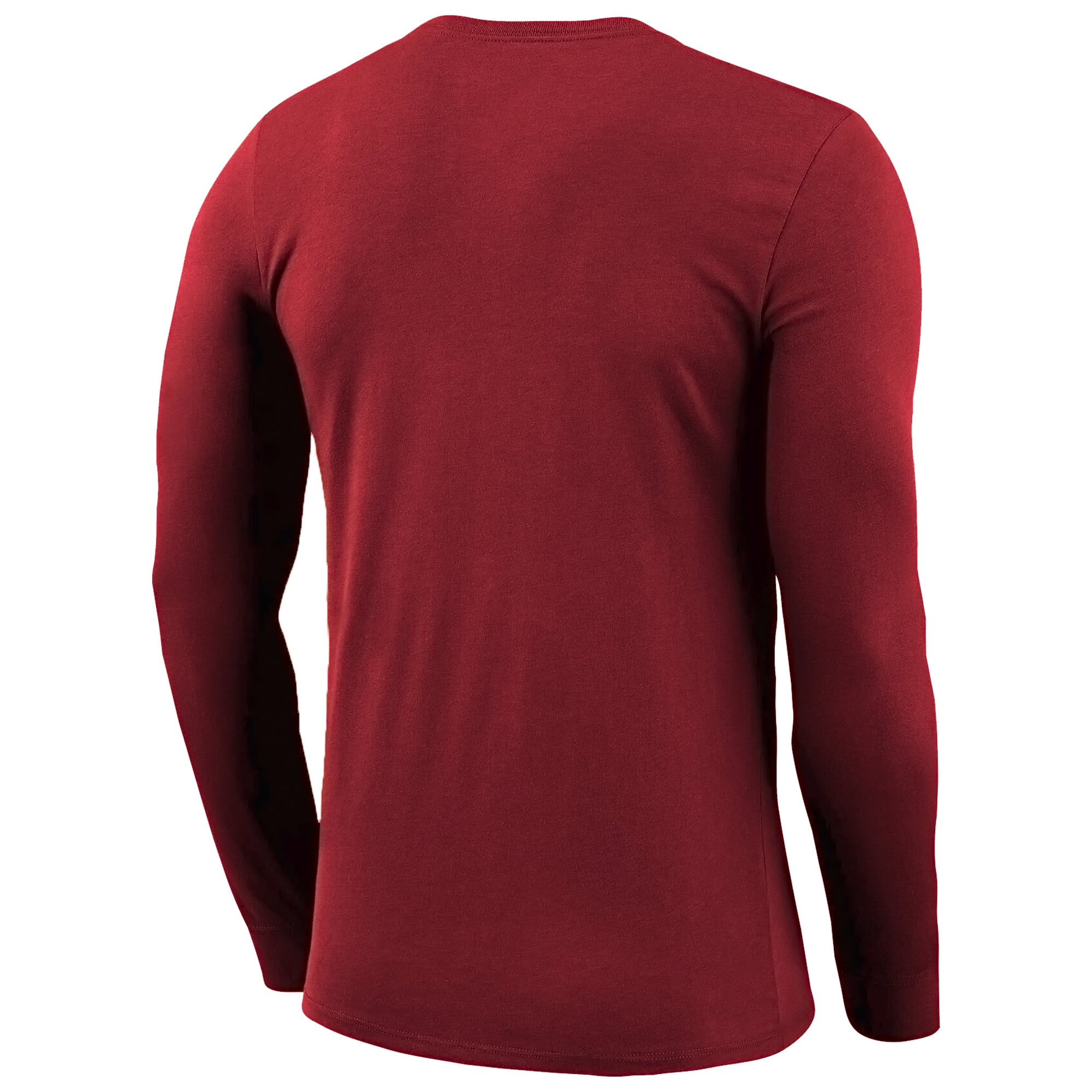 T-shirt à manches longues Nike Crimson Washington State Cougars Basketball Shoot Around Dri-FIT Legend pour homme