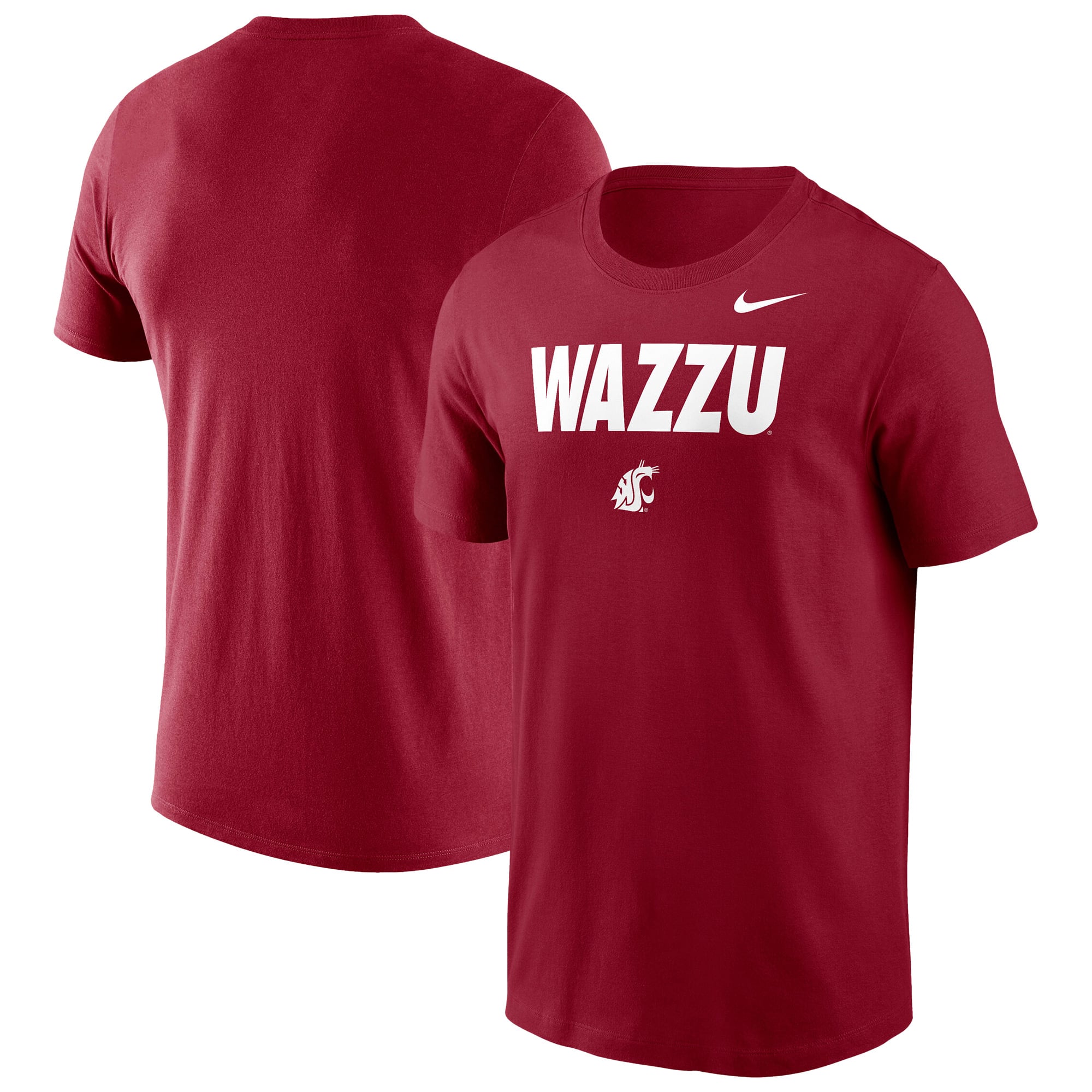 T-shirt d'entraînement Nike Crimson Washington State Cougars pour homme, technologie Dri-FIT