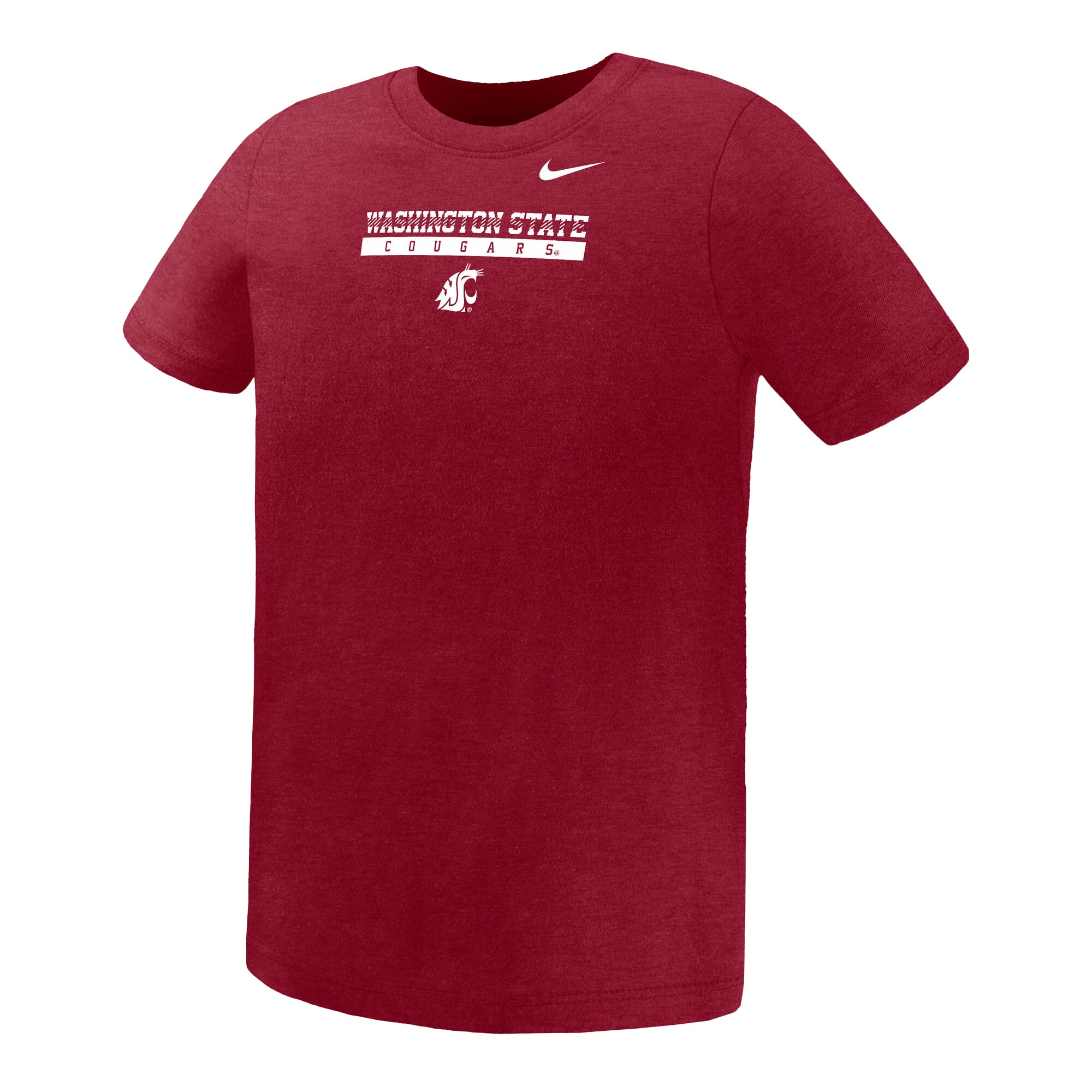 Preschool Nike Crimson Washington State Cougars Name Bar Legend Dri-FIT T-Shirt