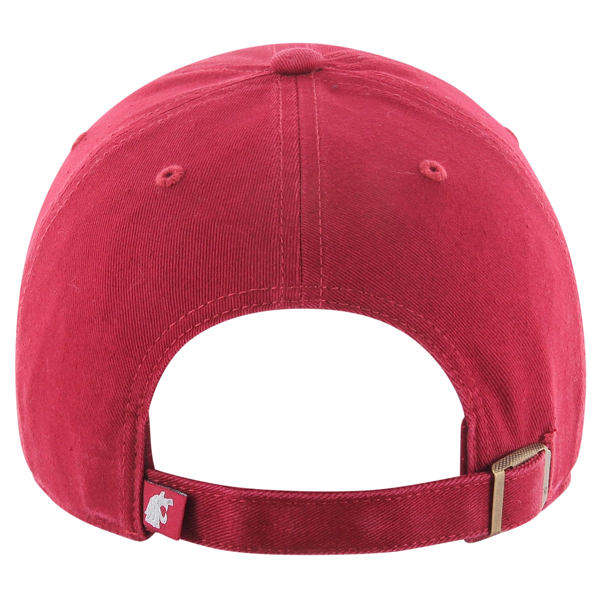 Unisex '47  Crimson Washington State Cougars Mascot Clean Up Adjustable Hat